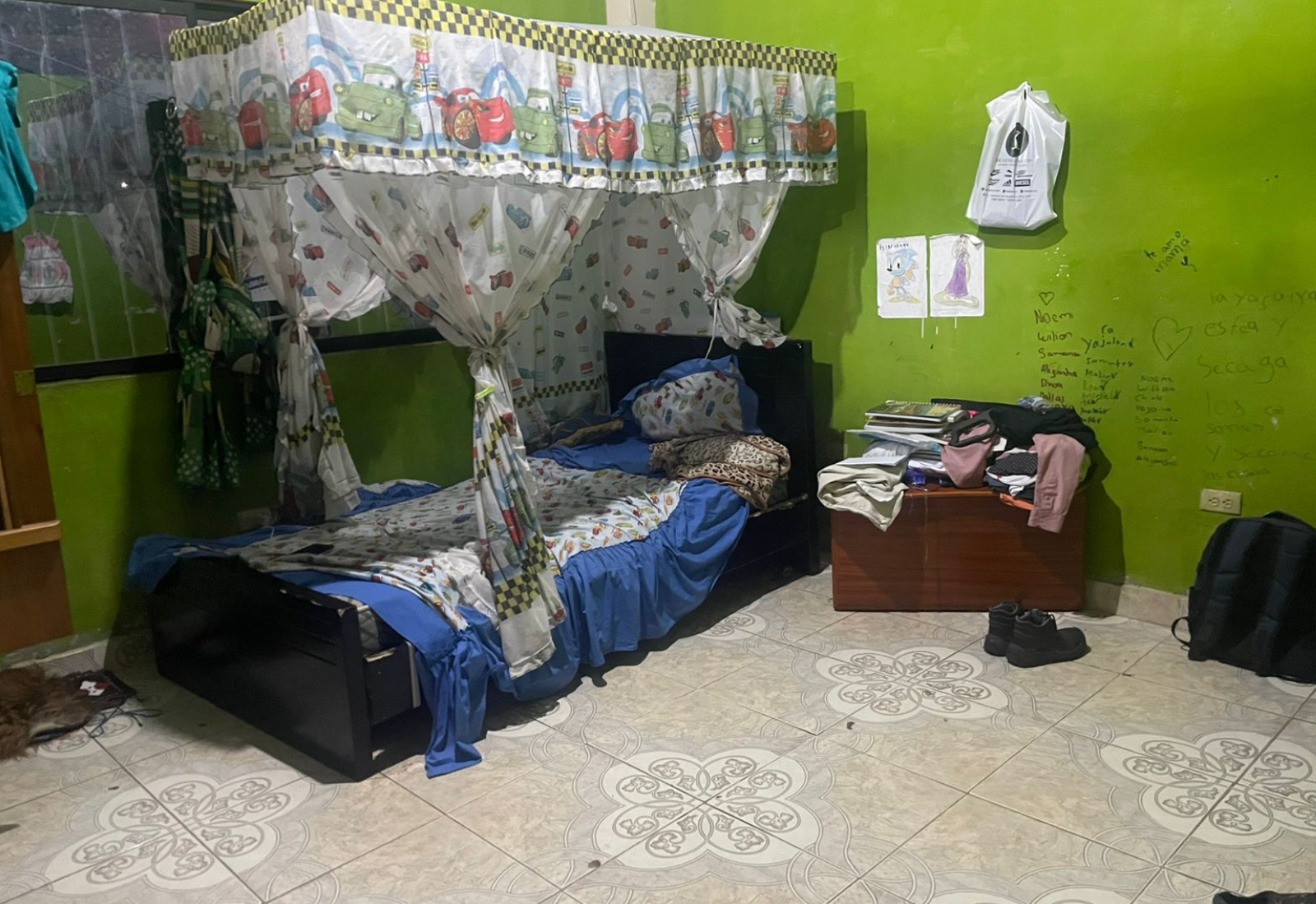 EC-RJ-158337 — Dormitorio de la vivienda Dormitorio de la casa del barrio El Naranjal, Nueva Loja