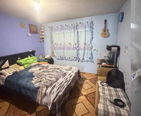 EC-RJ-158030 — Segundo dormitorio Dormitorio con cama junto a ventana y mobiliario